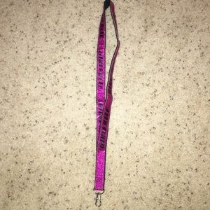 girls rule lanyard